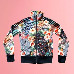 Adidas X Farm Rio Jardim Agharta Track Jacket Size S Excellent Condition